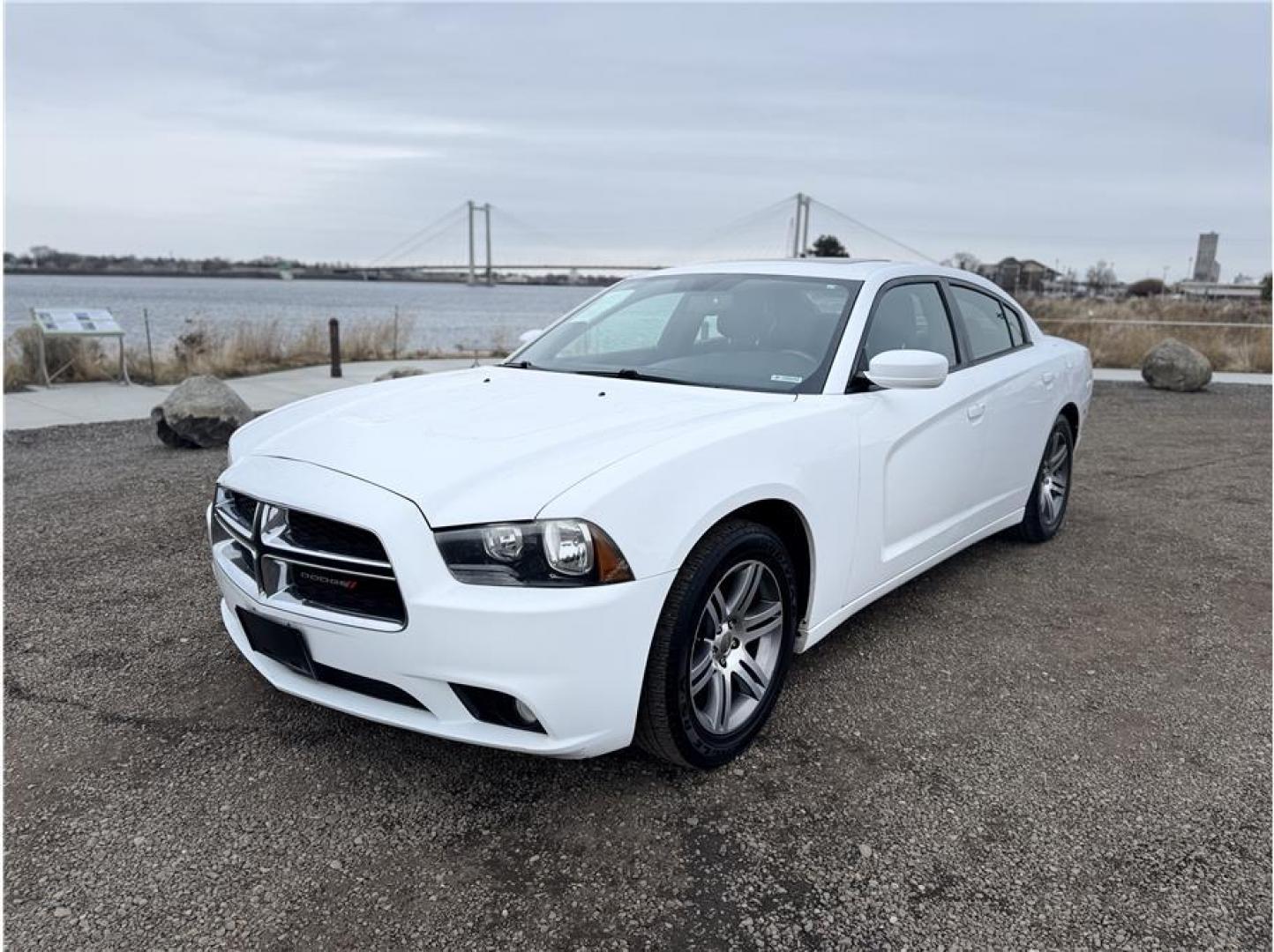 2014 White /No Color Dodge Charger (2C3CDXHG9EH) with an V6, 3.6 Liter engine, Automatic, 8-Spd transmission, located at 607 W Columbia Drive, Kennewick, WA, 99336, (509) 987-1069, 46.216743, -119.126404 - Photo#0