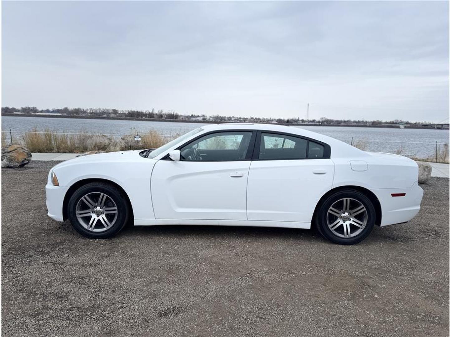 2014 White /No Color Dodge Charger (2C3CDXHG9EH) with an V6, 3.6 Liter engine, Automatic, 8-Spd transmission, located at 607 W Columbia Drive, Kennewick, WA, 99336, (509) 987-1069, 46.216743, -119.126404 - Photo#1