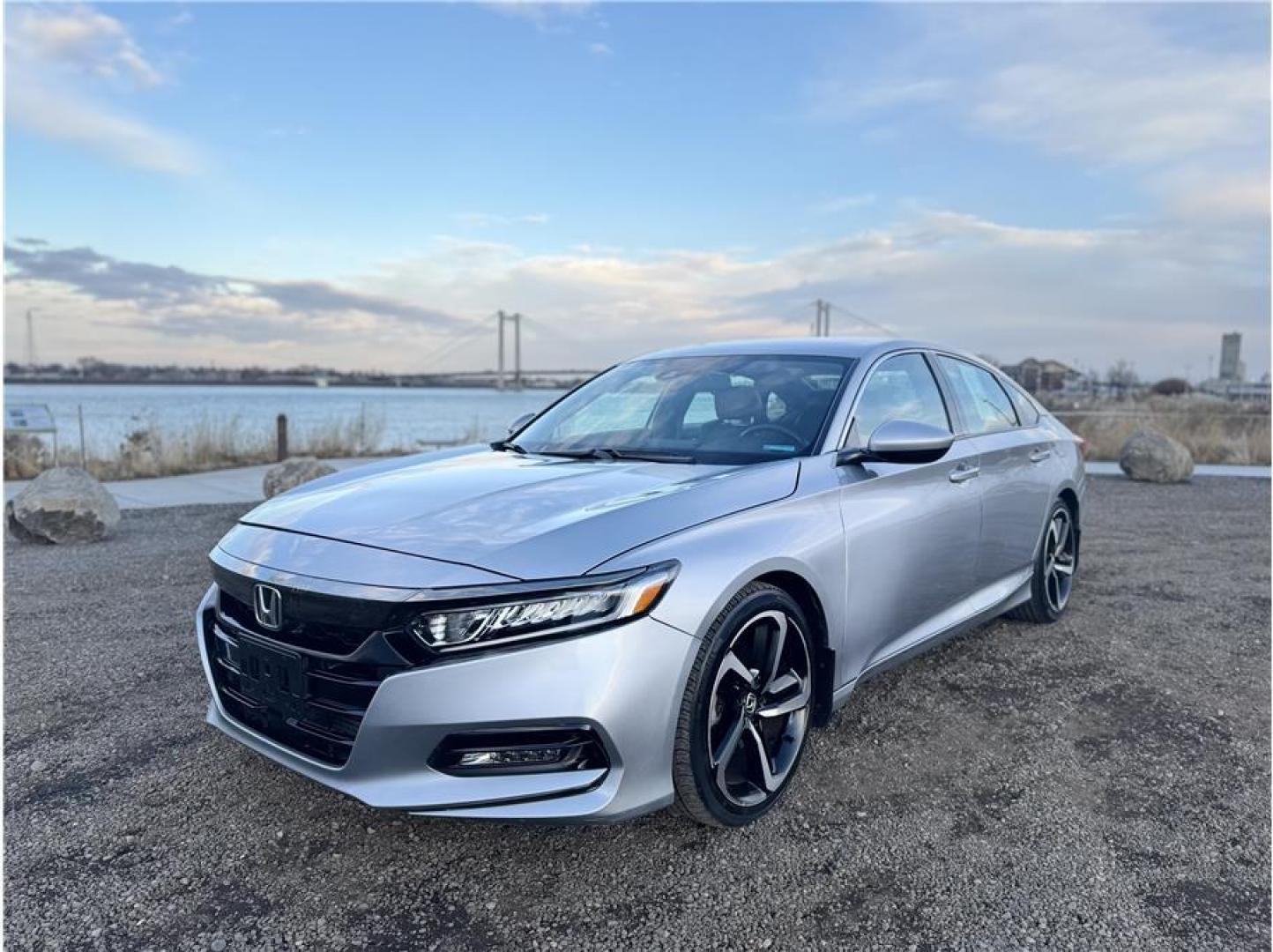 2018 Gray /No Color Honda Accord (1HGCV1F32JA) with an 4-Cyl, i-VTEC, Turbo, 1.5 Liter engine, Auto, CVT w/Sport Mode transmission, located at 607 W Columbia Drive, Kennewick, WA, 99336, (509) 987-1069, 46.216743, -119.126404 - Photo#0