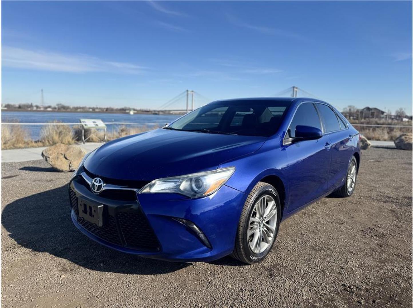 2016 Blue /No Color Toyota Camry (4T1BF1FK4GU) with an 4-Cyl, 2.5 Liter engine, Auto, 6-Spd SeqShft transmission, located at 607 W Columbia Drive, Kennewick, WA, 99336, (509) 987-1069, 46.216743, -119.126404 - Photo#0