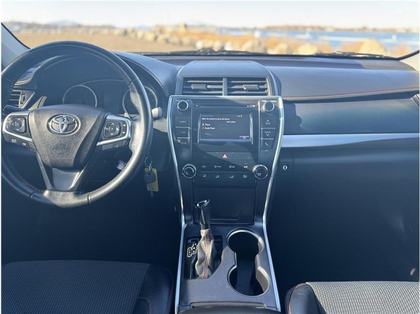 2016 Blue /No Color Toyota Camry (4T1BF1FK4GU) with an 4-Cyl, 2.5 Liter engine, Auto, 6-Spd SeqShft transmission, located at 607 W Columbia Drive, Kennewick, WA, 99336, (509) 987-1069, 46.216743, -119.126404 - Photo#5