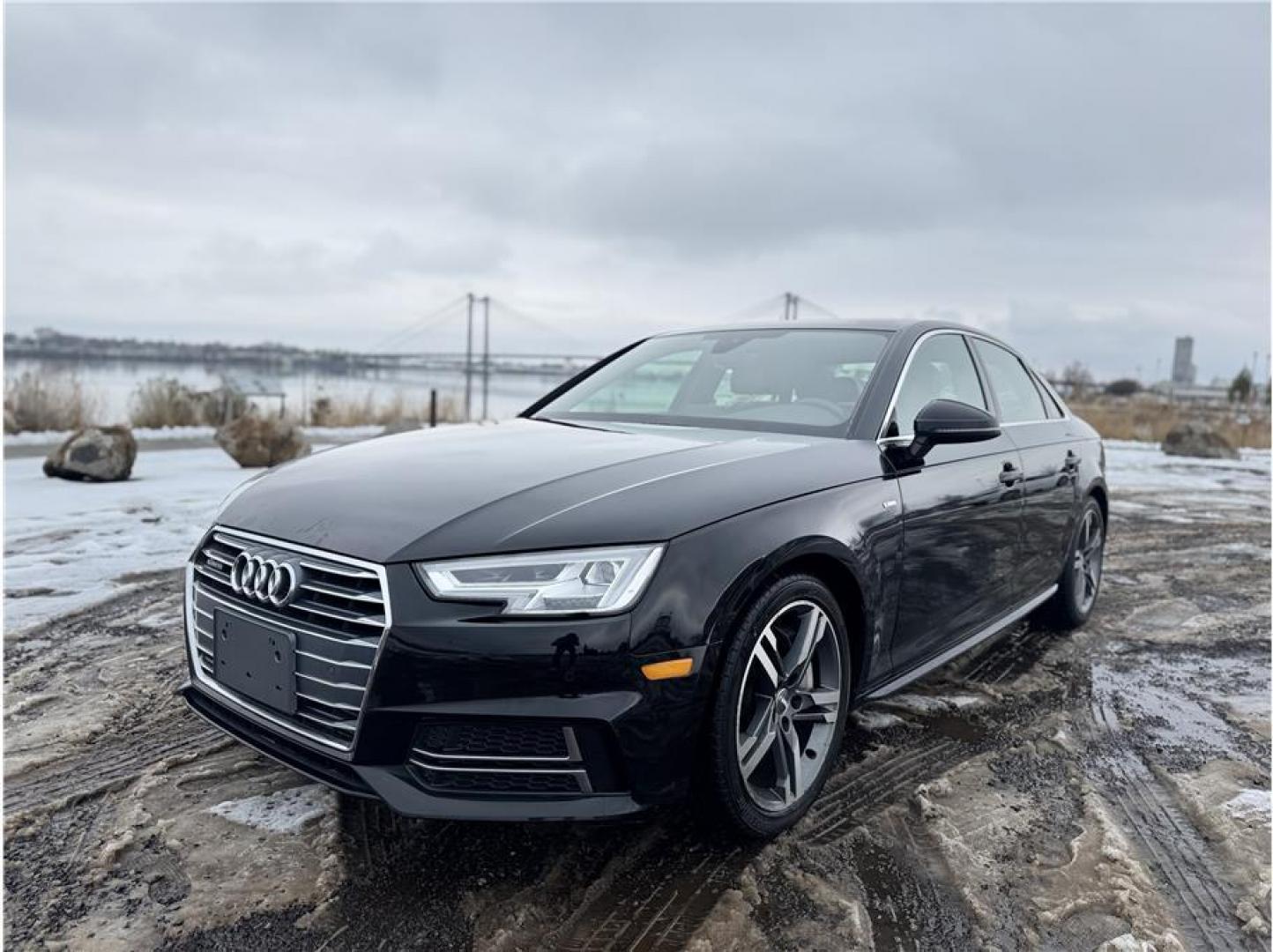 2018 Black /No Color Audi A4 (WAUENAF40JA) with an 4-Cyl, Turbo, 2.0 Liter engine, Auto, 7-Spd S tronic transmission, located at 607 W Columbia Drive, Kennewick, WA, 99336, (509) 987-1069, 46.216743, -119.126404 - Photo#0